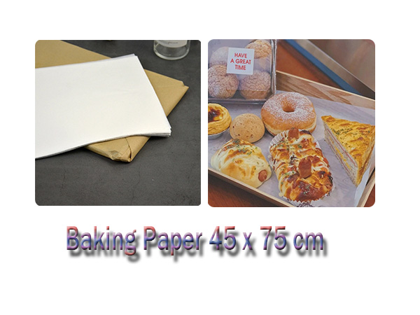 baking paper 45 cm x 75 cm